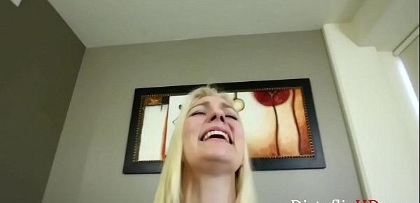  Freaky Blonde Babe Fucked At An Audition - Alli Rae